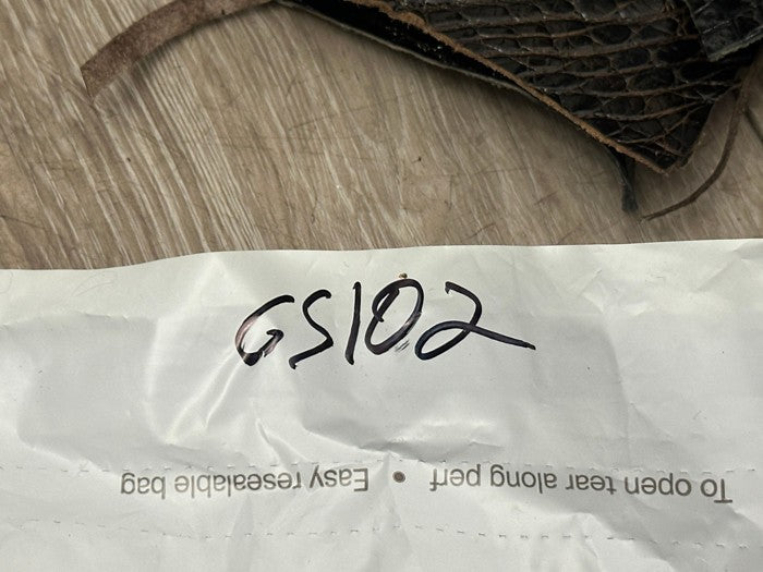 Alligator Scraps Remnants Piece Hide Leather Skin Scrap Gator Croc taxidermy 102