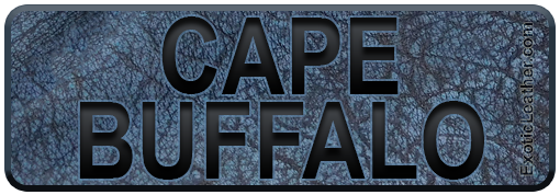 African Cape Buffalo Leather