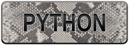 Python leather