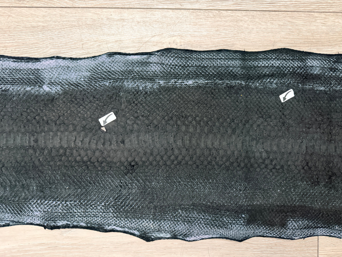 Custom listing 11”x60” Grade B Muted Black
