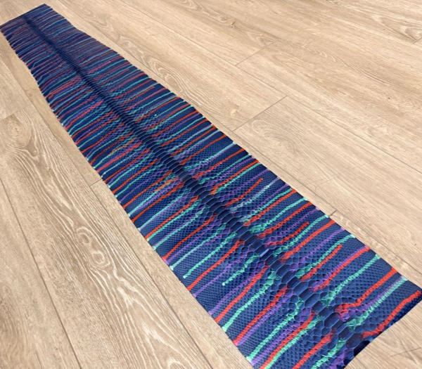 Multicolor Genuine Python Snakeskin Leather real hide snake skin piece Rattle 44