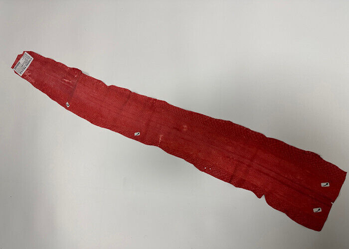 Red Gold Genuine Anaconda Snakeskin Leather real hide snake skin python boa 165