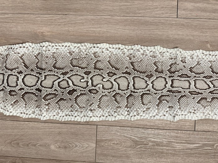 Natural Genuine Burmese Python Snake Leather 214 product photo 3