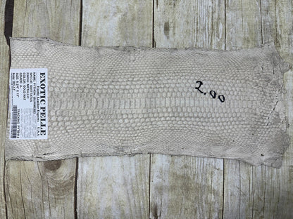 Gold Burmese Python Genuine Snake Leather real hide snake skin Rattle boa 114