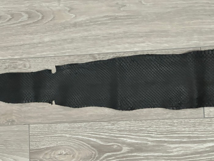Black Genuine Anaconda Snake Leather 267 product photo 5