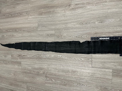 Black Genuine Anaconda Snake Leather 267 product photo 2