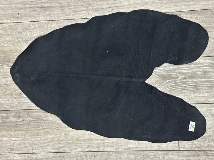 Genuine XL Leaf leather Black large amazon Banana vegan eco friendly sustainable