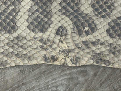 Bone Natural Genuine Anaconda Snake skin Leather hide python real boa rattle 187