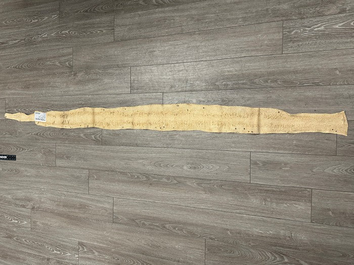 Sand Natural Genuine Anaconda Snake skin Leather hide python real boa rattle 381