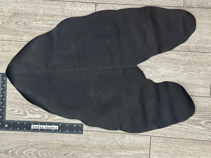 Genuine XL Leaf leather Black large amazon Banana vegan eco friendly sustainable