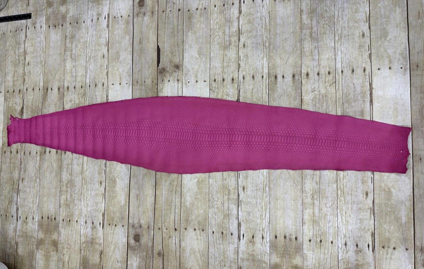 XL Pink Genuine Python Big Snakeskin Leather real hide snake skin Rattle Boa 506