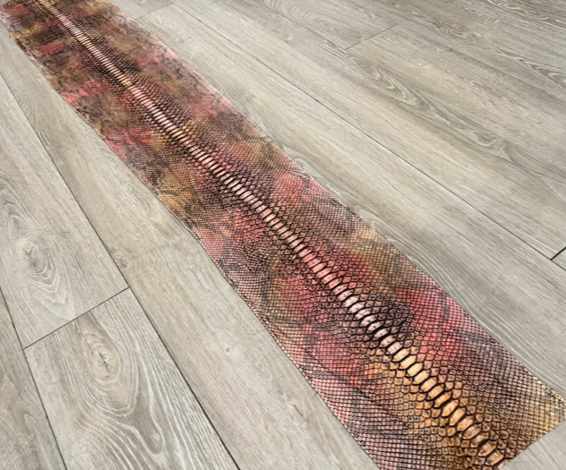 Multicolor Genuine Python Leather 613 product photo 1