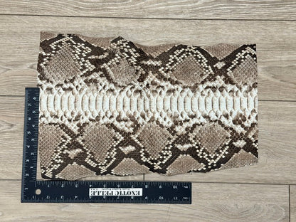 Natural Genuine Python Leather PYTR391 product photo 2