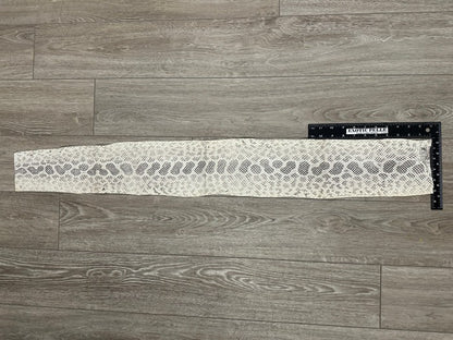 Natural Genuine Anaconda Snake skin Leather hide python real boa rattle 322