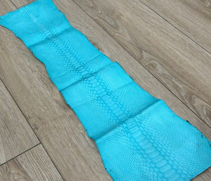 Patina Genuine Reticulated Python Snake Leather Matte 433 product photo 1