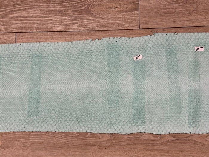 Aquamarine Green Pearl Genuine Anaconda Snake Leather 526 product photo 5