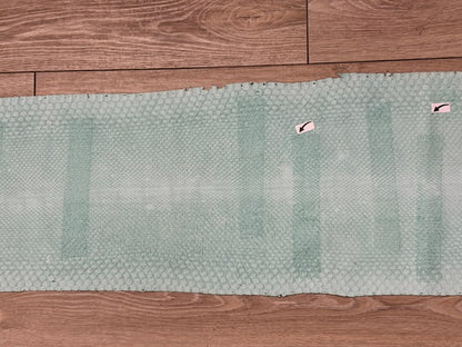 Aquamarine Green Pearl Genuine Anaconda Snake Leather 526 product photo 5