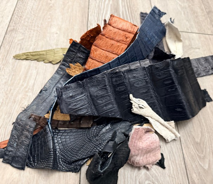 Assorted Assorted Genuine Crocodile Leather Scrap product photo 1