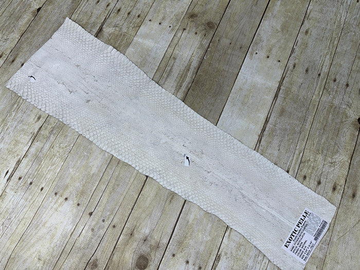 Natural Genuine Python Italian Snakeskin Leather real hide snake skin Rattle 163