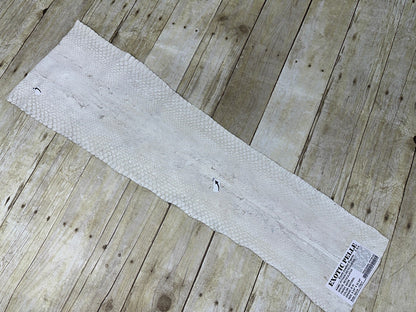 Natural Genuine Python Italian Snakeskin Leather real hide snake skin Rattle 163