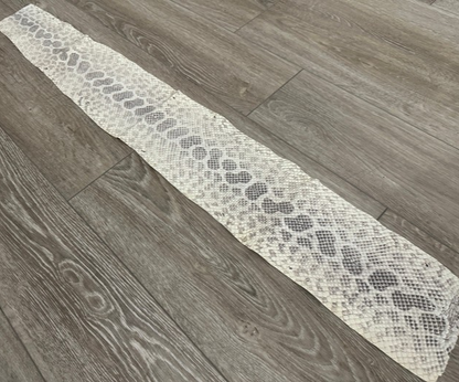 Natural Genuine Anaconda Snake skin Leather hide python real boa rattle 322