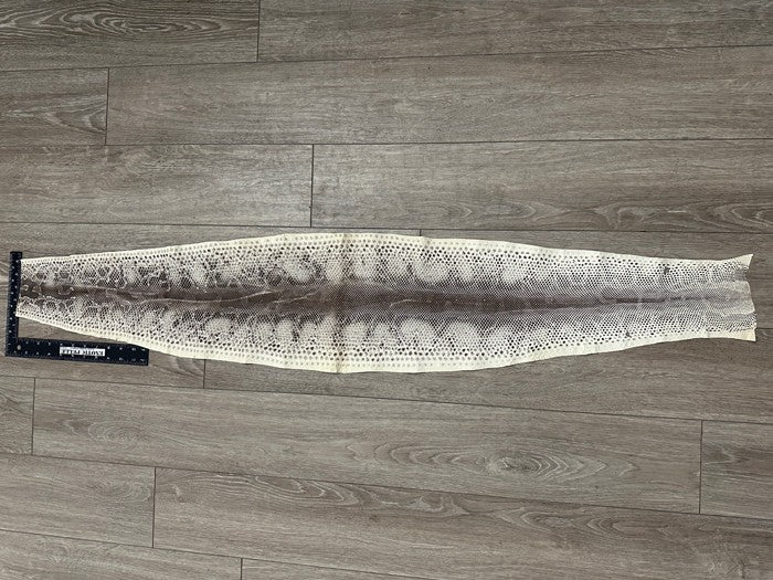 Genuine Python Leather - Natural Matte WYSIWYG 163 product photo 2
