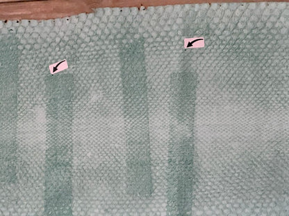 Aquamarine Green Pearl Genuine Anaconda Snake Leather 526 product photo 8