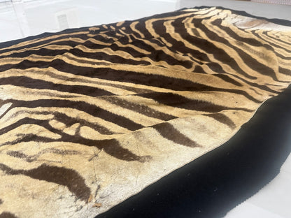 Natural Genuine Zebra Leather mini Rug ZBR18 product photo 7