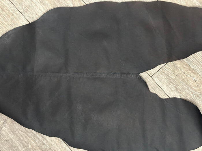 Genuine XL Leaf leather Black large amazon Banana vegan eco friendly sustainable