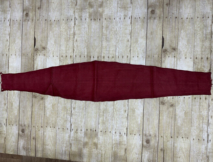 Red Big Genuine Python Leather wine real hide snake skin Rattle Jumbo Boa 317