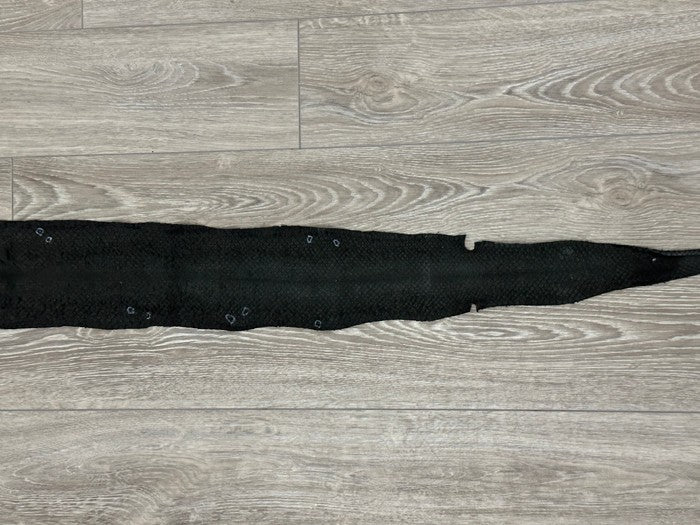 Black Genuine Anaconda Snake Leather 267 product photo 9