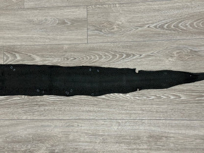 Black Genuine Anaconda Snake Leather 267 product photo 9