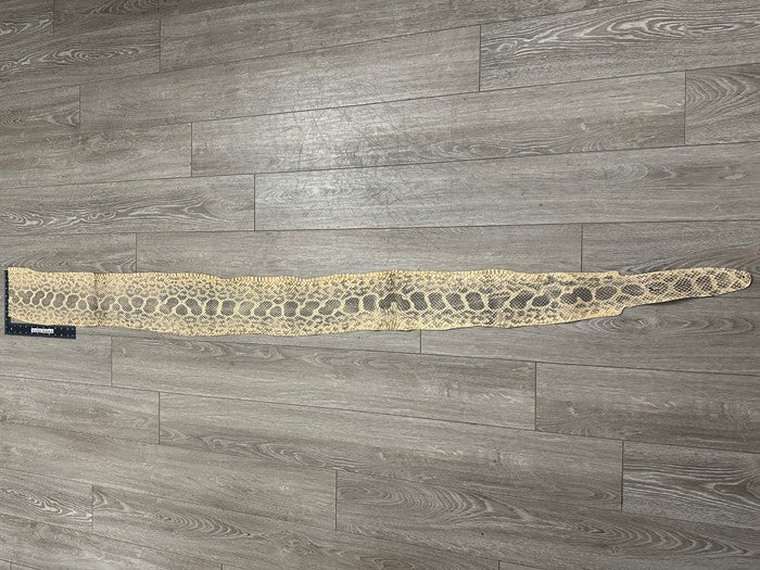 Sand Natural Pattern Genuine Anaconda Snake Leather 382 product photo 2