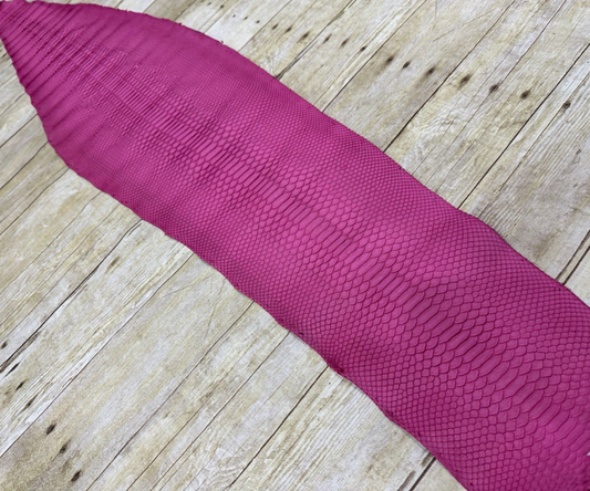 XL Pink Genuine Python Big Snakeskin Leather real hide snake skin Rattle Boa 506