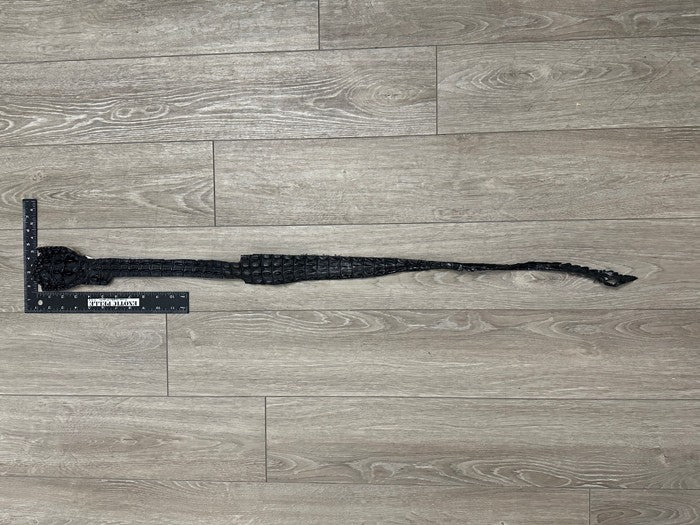 Genuine Alligator Backstrap HornBack Hide Leather Crocodile Skin Gator Croc 402