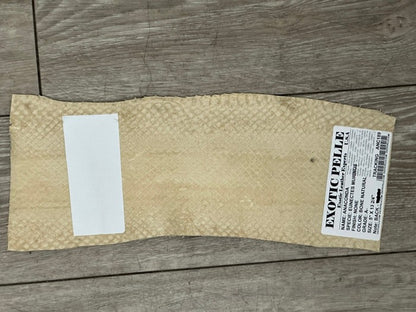 Bone Natural Genuine Anaconda Snake skin Leather hide python real boa rattle 189