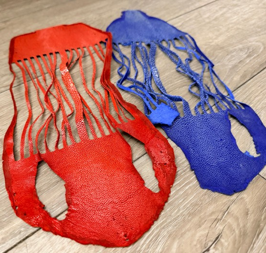 Genuine Stingray Leather - Fish Pieces WYSIWYG 156 product photo 1