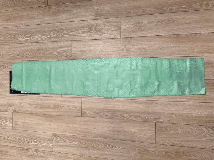 Aquamarine Green Pearl Genuine Anaconda Snake Leather 526 product photo 2