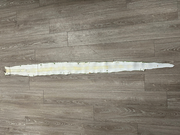 Green Natural Genuine Anaconda Snakeskin Leather real hide snake skin python 312