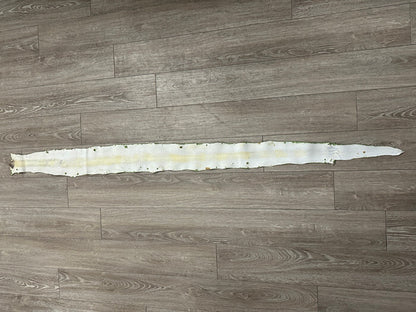 Green Natural Genuine Anaconda Snakeskin Leather real hide snake skin python 312