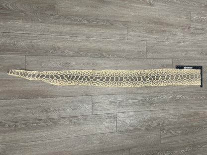 Ivory Natural Tan Anaconda Snake skin Leather real hide python boa rattle 373