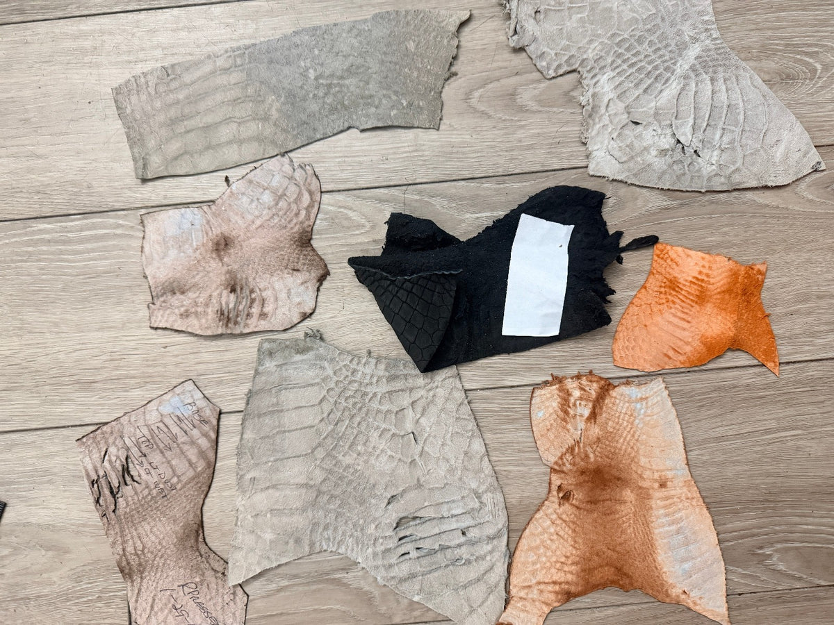 Assorted Genuine Crocodile Leather Scraps 319 product photo 3