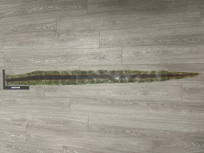 Green Natural Genuine Anaconda Snakeskin Leather real hide snake skin python 312