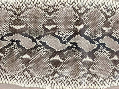 Genuine Reticulated Python Leather - Natural Glossy WYSIWYG 687 product photo 3