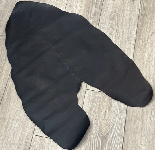 Genuine XL Leaf leather Black large amazon Banana vegan eco friendly sustainable