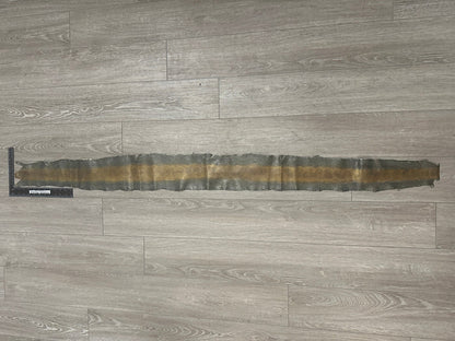 Green Natural Genuine Anaconda Snakeskin Leather real hide snake skin python 313