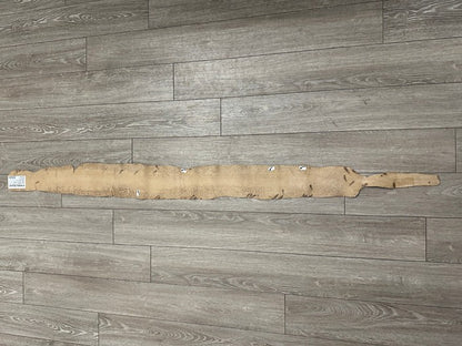 Tan Natural Pattern Glossy Genuine Anaconda Snake Leather 251 product photo 4