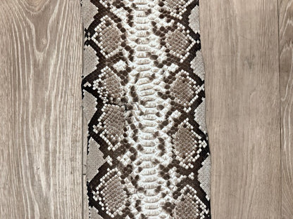 Natural Genuine Python Snakeskin Leather real hide snake skin Rattle Boa 353