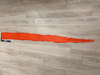 Red Natural Pattern Genuine Anaconda Snake Leather 128 product photo 2