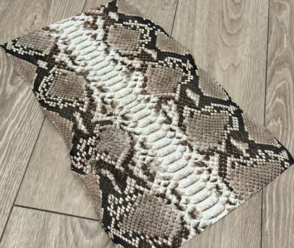 Natural Genuine Python Leather PYTR391 product photo 1